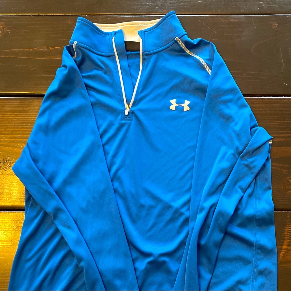 Under armour dri fit long sleeve 1/4 zip up